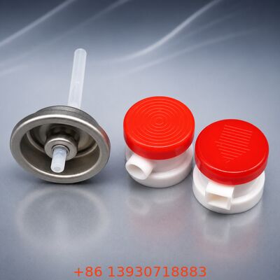 Chăm sóc giày dép Aerosol Valve và hệ thống Actuator với phun sương mù mịn cho các ứng dụng giày dép và vớ tương thích với các lon tiêu chuẩn