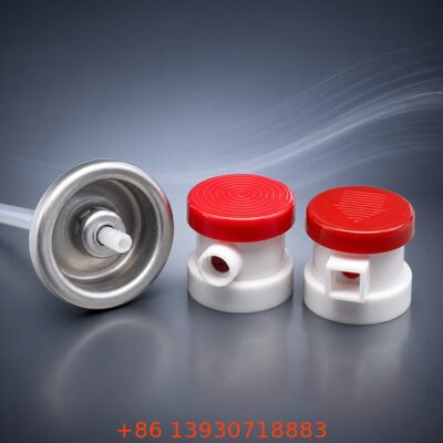 Chăm sóc giày dép Aerosol Valve và hệ thống Actuator với phun sương mù mịn cho các ứng dụng giày dép và vớ tương thích với các lon tiêu chuẩn