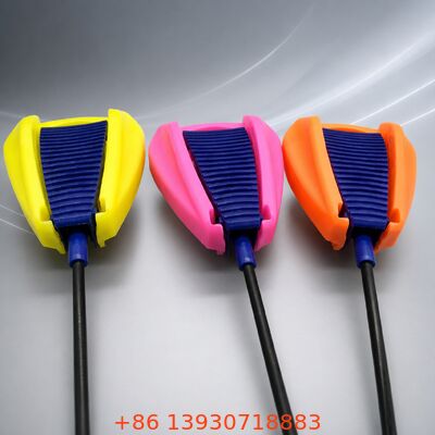 Cơ cấu kích hoạt bình xịt khí dung có thể gập lại với cơ chế khóa chống rò rỉ và ống nối dài tích hợp