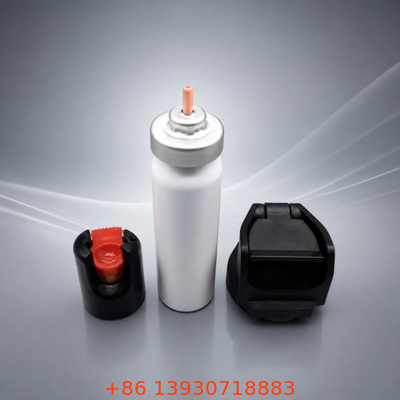 Bộ van liên tục nhôm 20mm cho bao bì aerosol phun ớt với mô hình phun tùy chỉnh