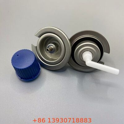 One Inch Aerosol Butane Gas Valve with Precision Flow and Leak-Proof Performance for Portable Stoves