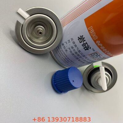 Van khí Butane Aerosol với vòi phun DNM chống rò rỉ, dung nạp áp suất cao và vật liệu kháng hóa chất cho cắm trại mùa đông và nấu ăn ở độ cao cao