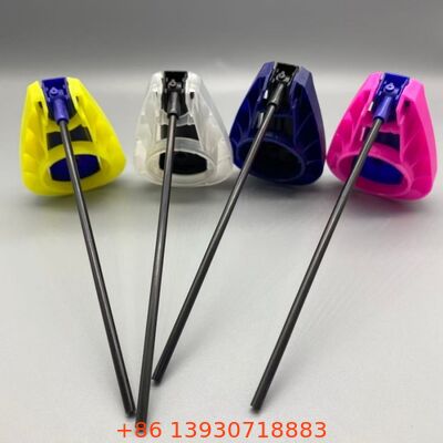 Thiết bị truyền động kích hoạt có thể gập lại với vòi phun tác động kép có cơ chế khóa chống rò rỉ và ống nối dài tích hợp