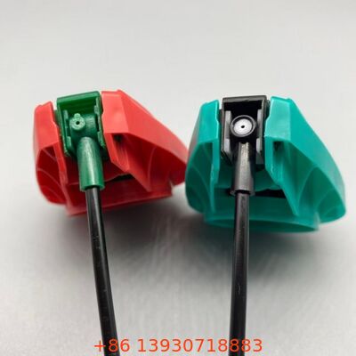 Thiết bị truyền động kích hoạt có thể gập lại với vòi phun tác động kép có cơ chế khóa chống rò rỉ và ống nối dài tích hợp