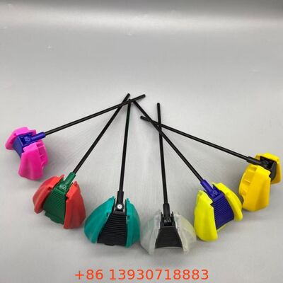 Thiết bị truyền động kích hoạt có thể gập lại với cơ chế khóa chống rò rỉ, ống nối dài tích hợp và vòi phun tác động kép