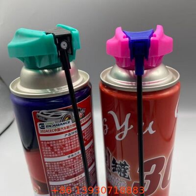Thiết bị truyền động kích hoạt có thể gập lại với cơ chế khóa chống rò rỉ, ống nối dài tích hợp và vòi phun tác động kép
