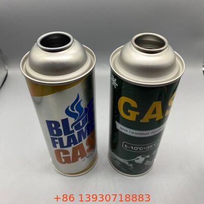 Cassette khí áp suất cao 18-21 Bar Aerosol trống Tinplate Can 65mm 57mm