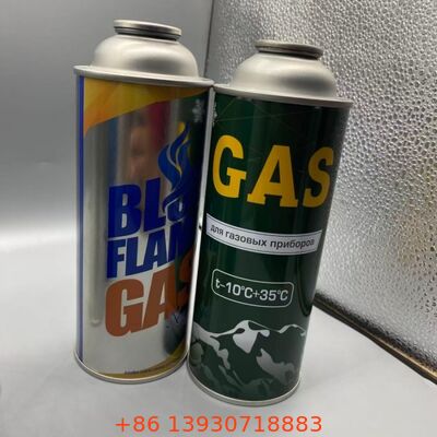 Vỏ bọc nhựa cao cấp 65mm Vỏ bọc khí butane có thể lấp đầy lại cho bếp cắm trại và nấu ăn ngoài trời
