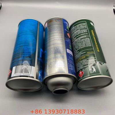 Tinplate 65mm Canister khí butane có thể lấp đầy lại cho sự ổn định lưu trữ nhiên liệu dài hạn