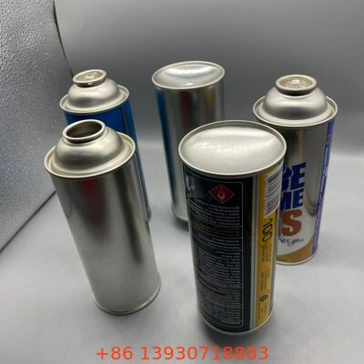 Cassette khí áp suất cao 18-21 Bar Aerosol trống Tinplate Can 65mm 57mm