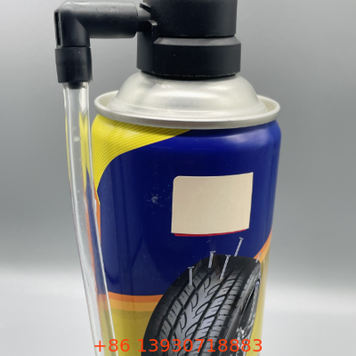 Một Inch Aerosol Lốp Ventil Inflator với Tinplate Xây dựng và OEM tùy chỉnh cho chăm sóc ô tô
