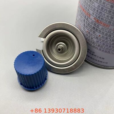 Valv Khí Butane Dạng Bình Xịt Chống Rò Rỉ Luồng Liên Tục 1 Inch Có Nắp Đậy Để Bảo Quản An Toàn