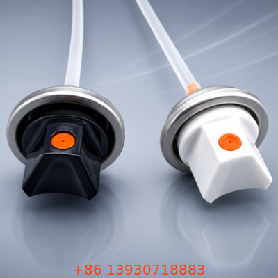 Precision Color-Coordinated Male Aerosol Valve with Strong Sealing and UV-Resistant Finish for Premium Paint Packaging
