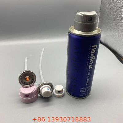 Van xịt bóng tóc dạng bình xịt khí dung chính xác với khả năng phun đều, chống ăn mòn bằng thép không gỉ và thiết kế chống tắc nghẽn