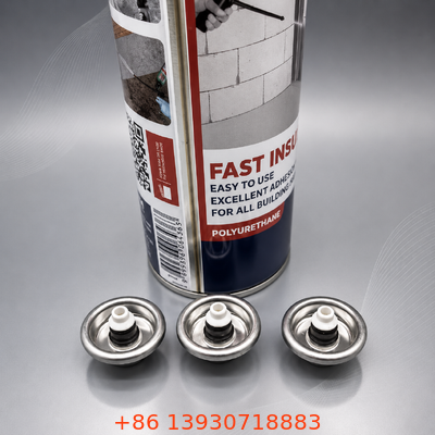 Áp áp PU Foam Aerosol Valve với thiết kế ngắn ngắn nam cho phân phối bọt polyurethane một inch