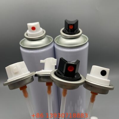 Precision Color-Coordinated UV-Resistant Male Aerosol Valve with Strong Sealing Performance and Spray Actuator Set
