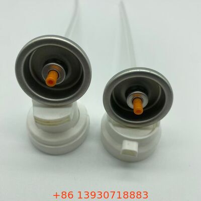 Van xốp cạo râu kín khí với nhựa và kim loại chống ăn mòn và kênh bên trong chống tắc nghẽn mượt mà cho van kem cạo râu