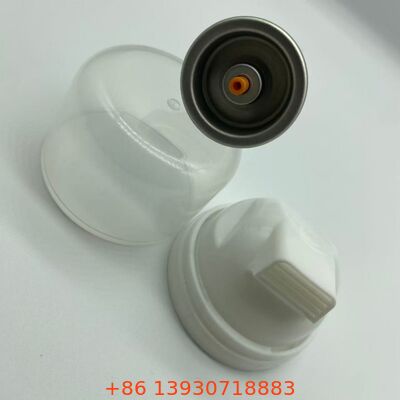 Van xốp cạo râu kín khí với nhựa và kim loại chống ăn mòn và kênh bên trong chống tắc nghẽn mượt mà cho van kem cạo râu