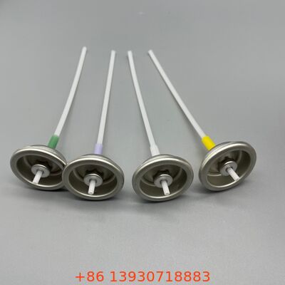 Van liều lượng gốc nhựa 1 inch, van liều lượng đo khí phun cho bao bì thuốc xịt mỹ phẩm và hộ gia đình, van đo chính xác để phân phối lon khí phun
